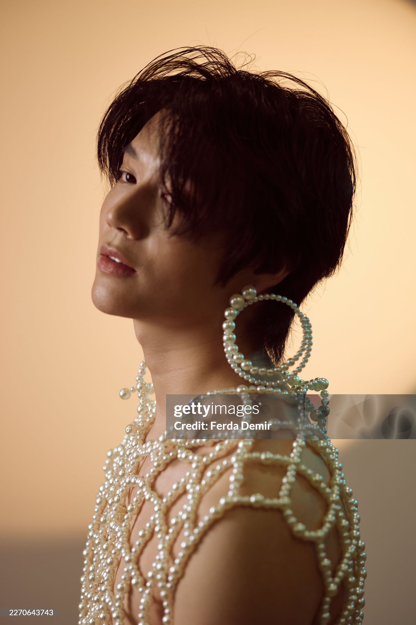 Editorial styling featuring handmade pearl fashion accessories by Brovko Collection